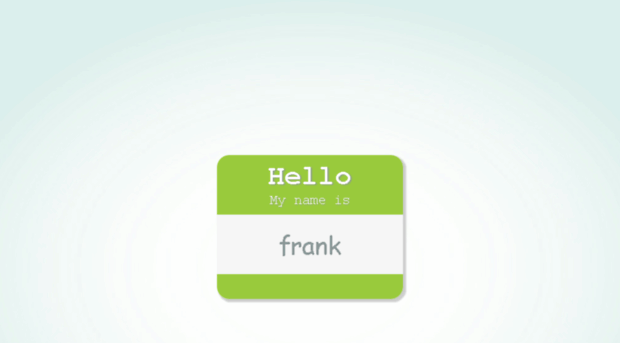 frank.yourword.com