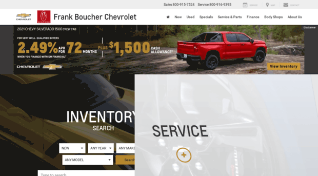 frankboucherchevrolet.com