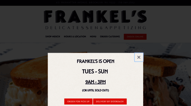 frankelsdelicatessen.com