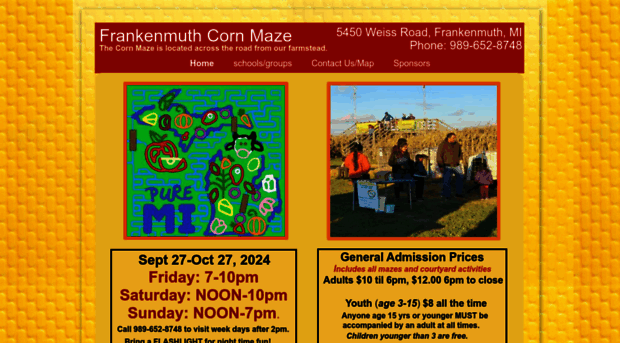 frankenmuthcornmaze.com