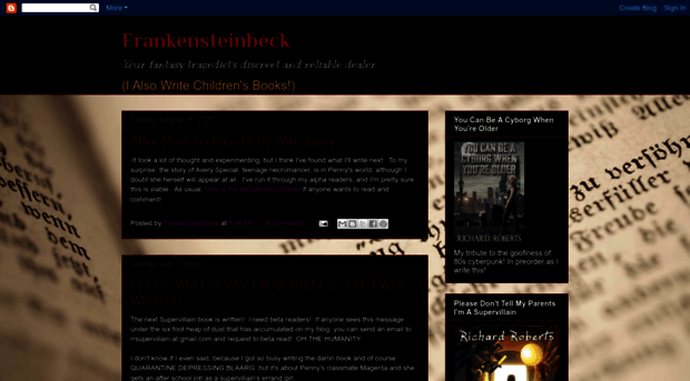 frankensteinbeck.blogspot.com