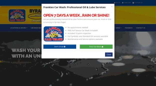 frankiescarwash.com