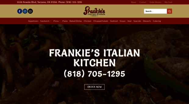 frankiesitaliankitchen.com