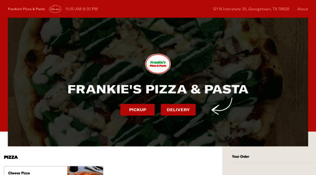 frankiespizzaandpasta.com