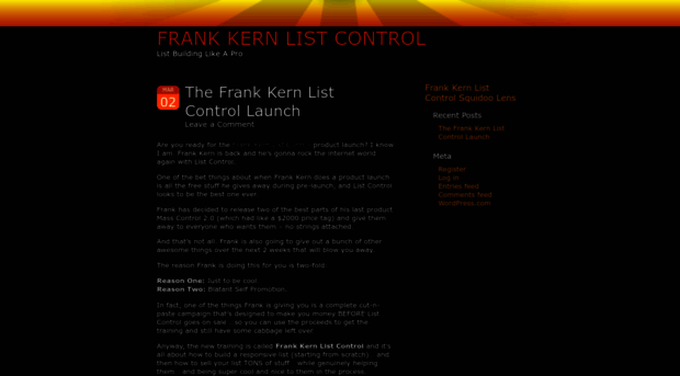 frankkernlistcontrol.wordpress.com