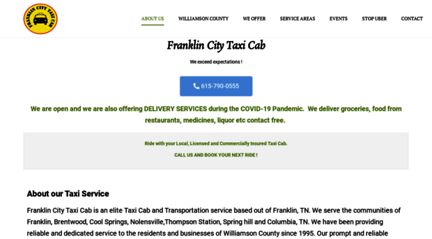 franklincitytaxicab.com