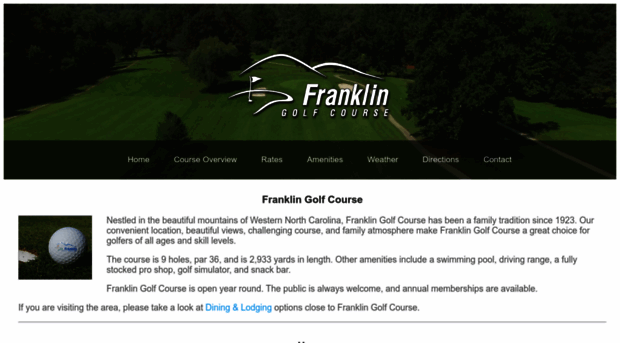 franklingolfcourse.com