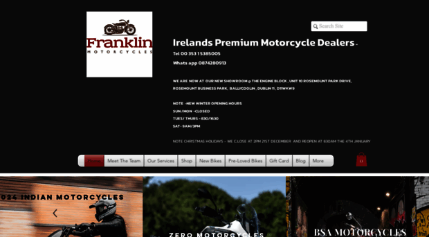 franklinmotorcycles.ie