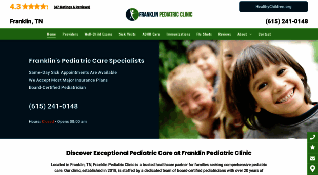 franklinpediatricclinic.com