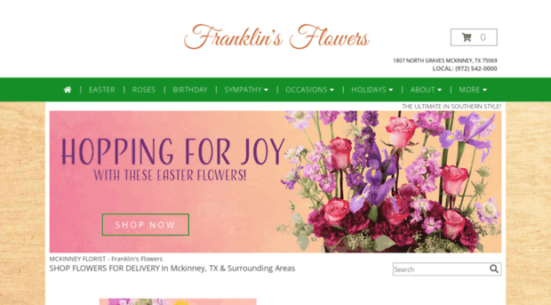 franklinsflowersmckinney.com