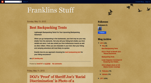 franklinsstuff.blogspot.com