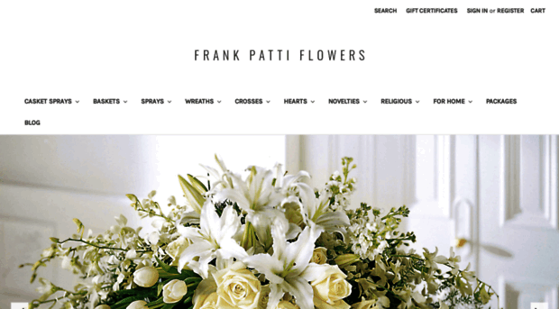 frankpattiflowers.com