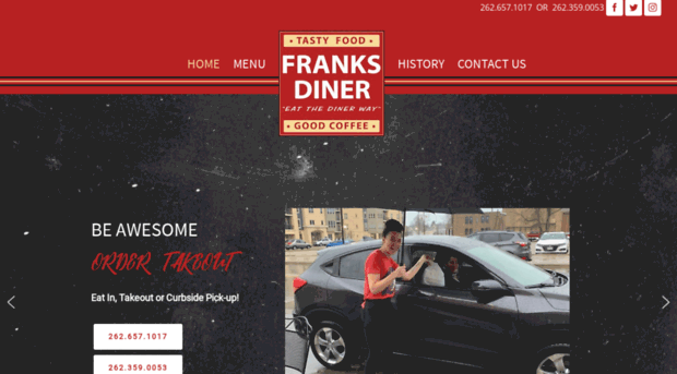 franksdinerkenosha.com