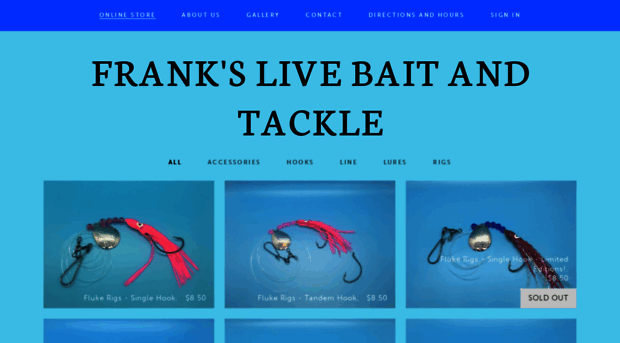 frankslivebait.com