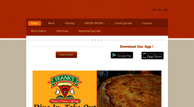 frankspizzanewburgh.com