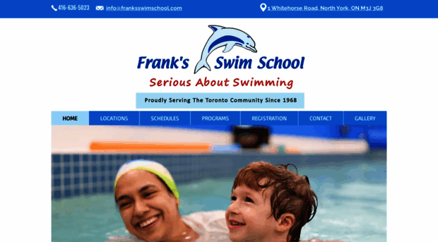 franksswimschool.com