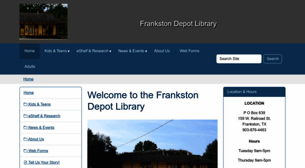 frankstondepotlibrary.org