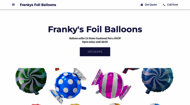 frankysfoilballoons.co.uk