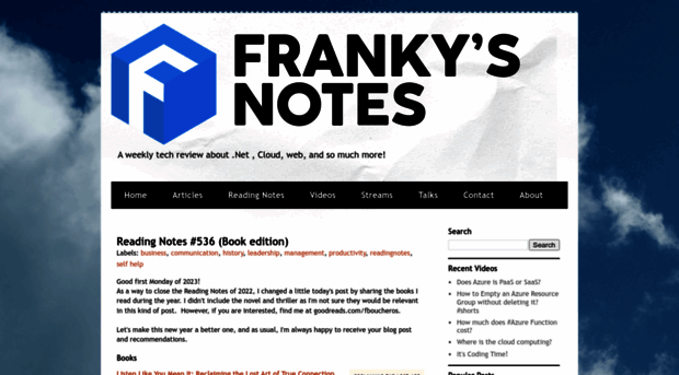 frankysnotes.com