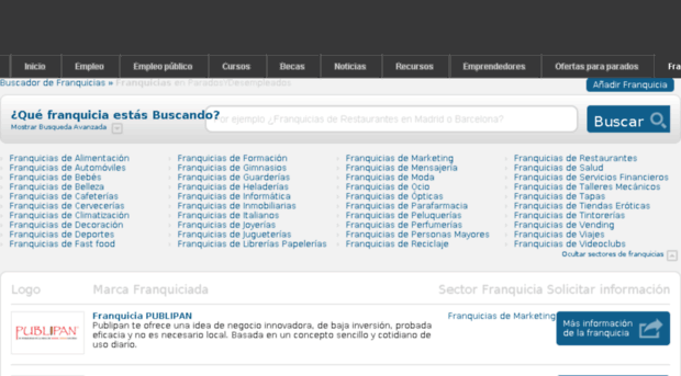 franquicias.paradosydesempleados.com