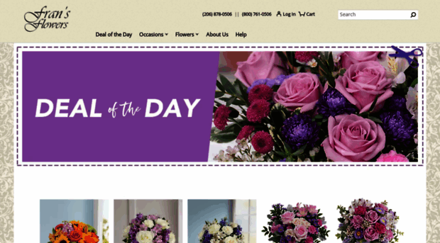 fransflowershop.com