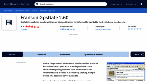 franson-gpsgate.software.informer.com