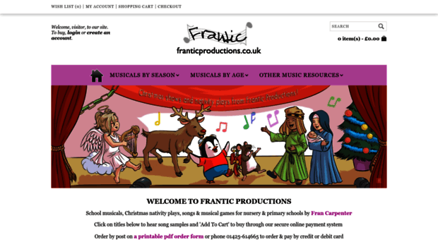franticproductions.co.uk
