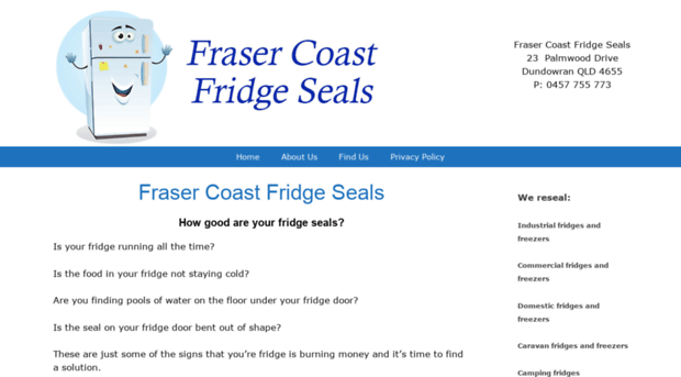 frasercoastfridgeseals.com.au