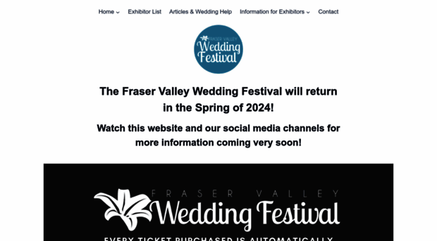 fraservalleyweddingfestival.com