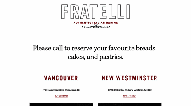 fratellibakery.com