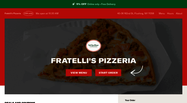 fratellispizzeriamenu.com