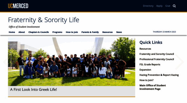 fraternitysorority.ucmerced.edu