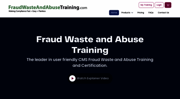 fraudwasteandabusetraining.com