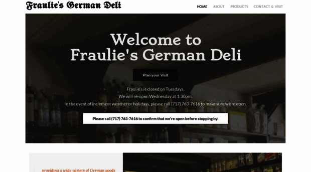 frauliesgermandeli.com