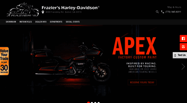 fraziersharleydavidson.com