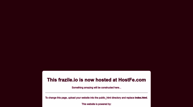 frazile.io