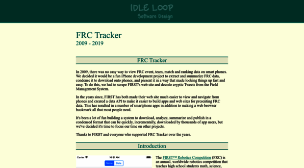 frctracker.com