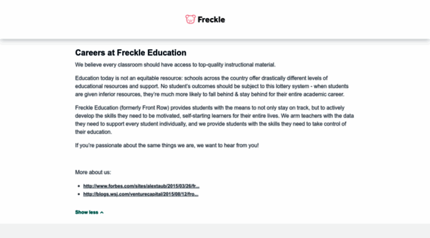 freckle.workable.com