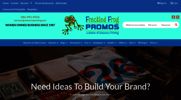 freckledfrogpromos.com