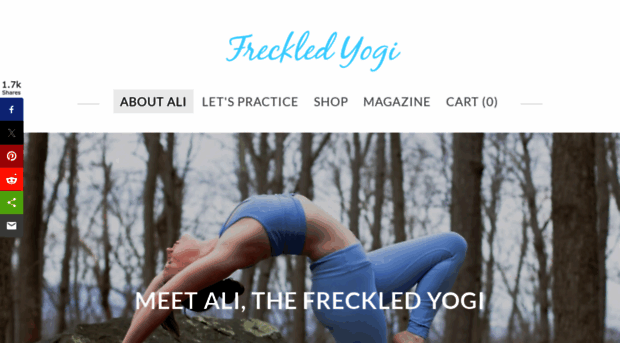 freckledyogi.com