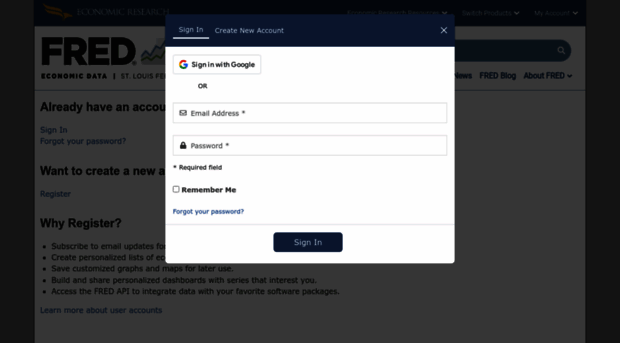 fredaccount.stlouisfed.org