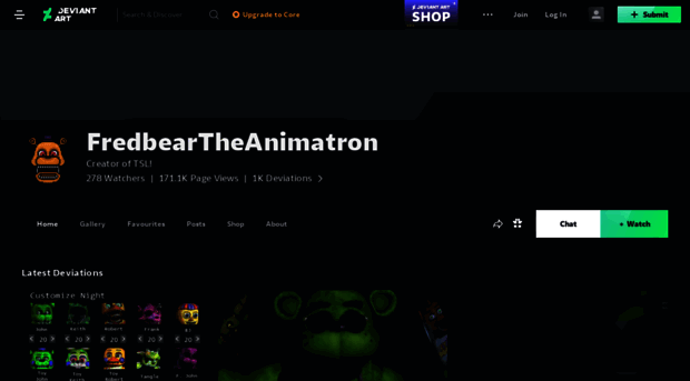 fredbeartheanimatron.deviantart.com