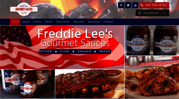 freddieleesgourmetsauces.com