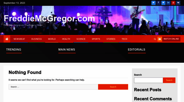 freddiemcgregor.com