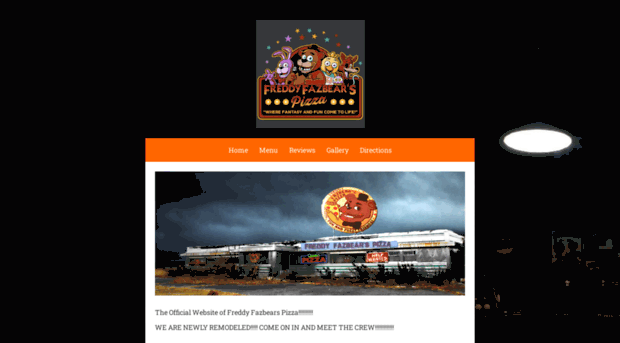 Freddy Fazbear's Pizza Official Website