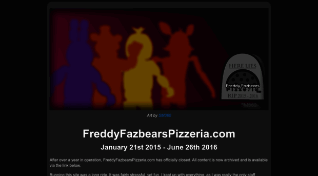 freddyfazbearspizzeria.com