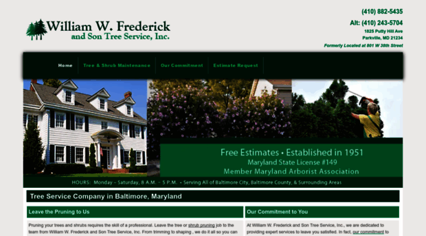 frederickandsontreeservice.com