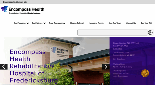 fredericksburgrehabhospital.com