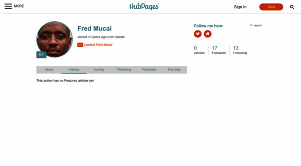 fredmucai.hubpages.com