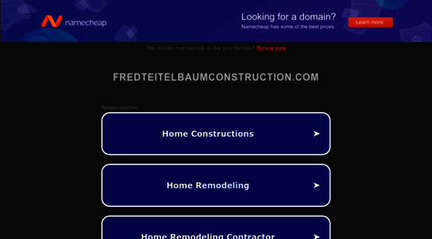 fredteitelbaumconstruction.com